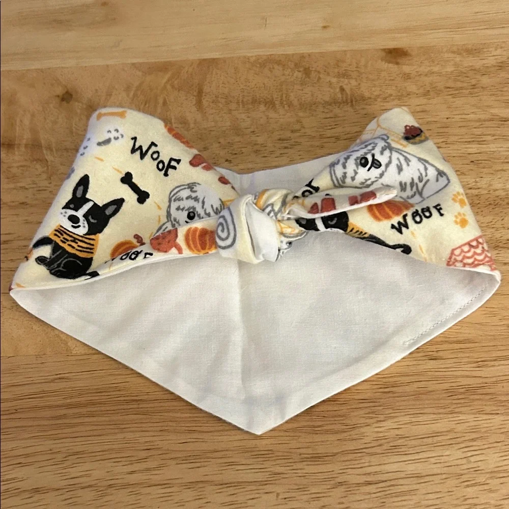 Dog Bandana Halloween Thanksgiving or Fall Season